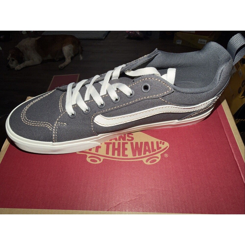Vans “Off The Wall” Brand New Black/White Fillmore Men’s Shoes Size 10